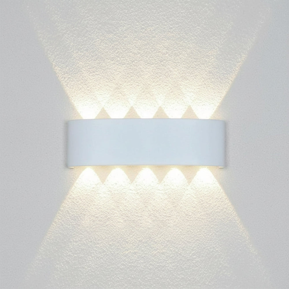 Wandleuchte Innen Außen Wetterfest Modern Minimalistisch LED